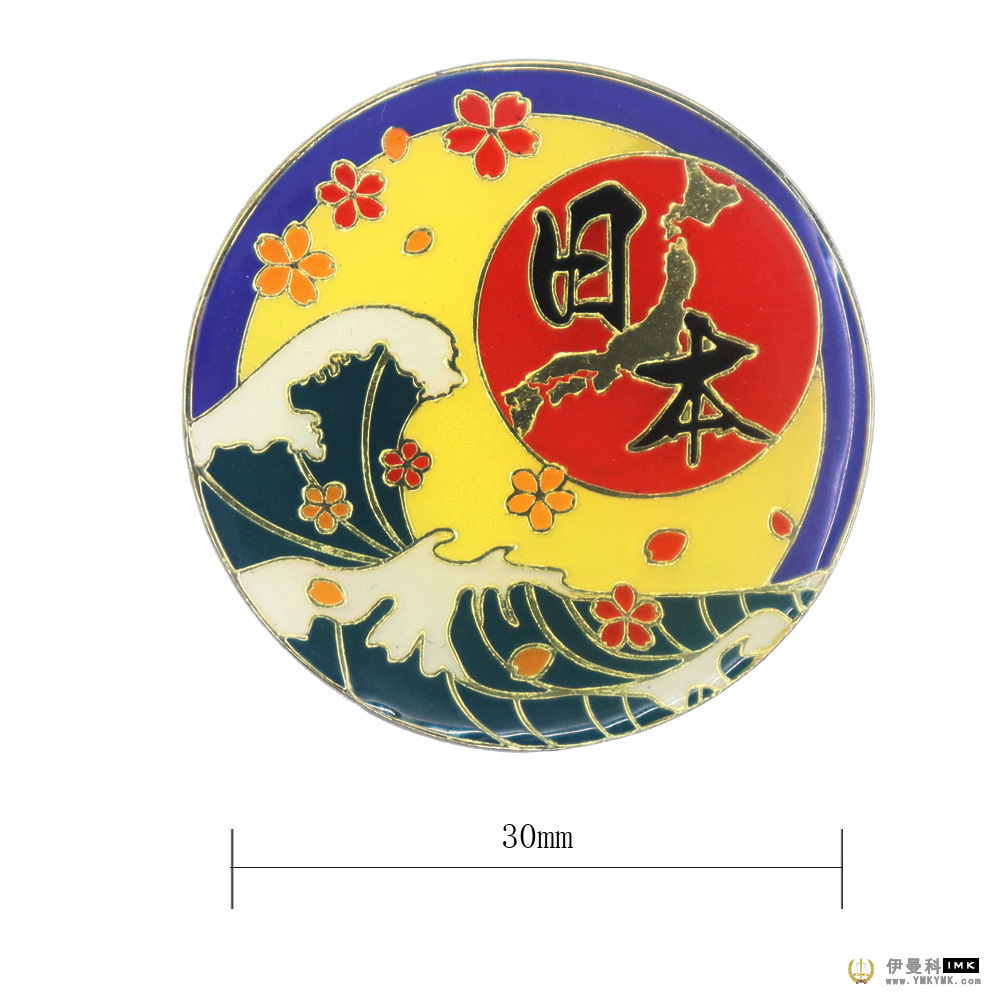 Japanese style badge in custom design Badge 图1张